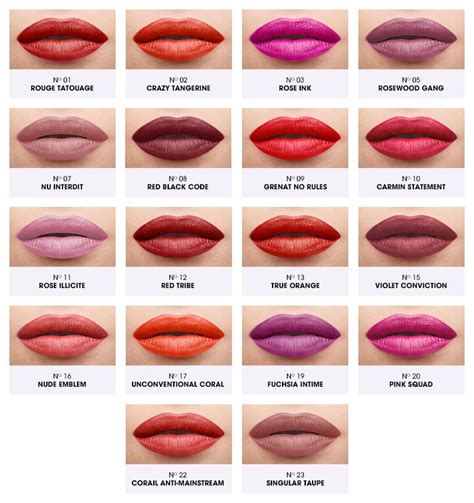 ysl lip stain matte swatches|does matte lipstick stain.